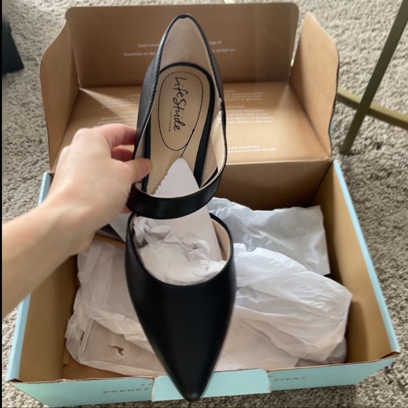 Lifestride Suki Black Pumps Size 9.5W - Picture 8 of 10
